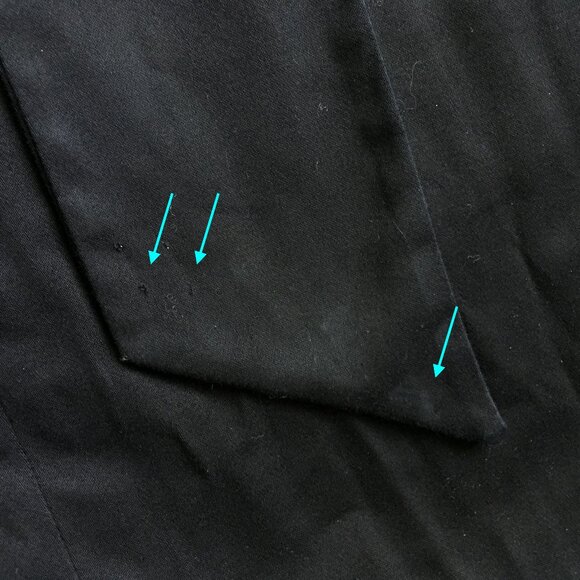 Alexis Janes Black Wide Leg Pants Joggers Belted Harem High Rise Extra Small XS - Picture 11 of 13